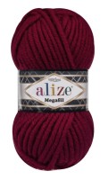 SUPERLANA MEGAFIL (ALIZE) - 390 (т.красный)