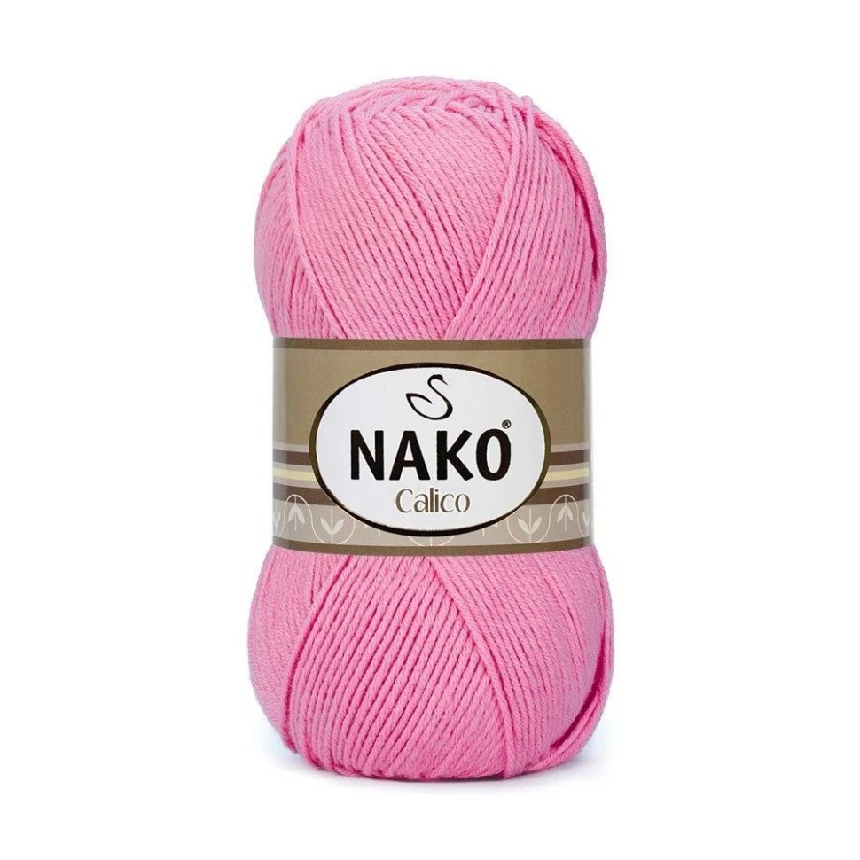 Пряжа Calico (Нако) - 6668 (яр.розовый)