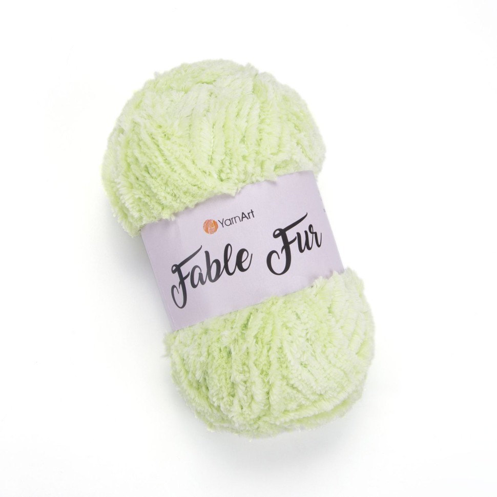 Fable Fur, YarnArt - 983 (св.салат)