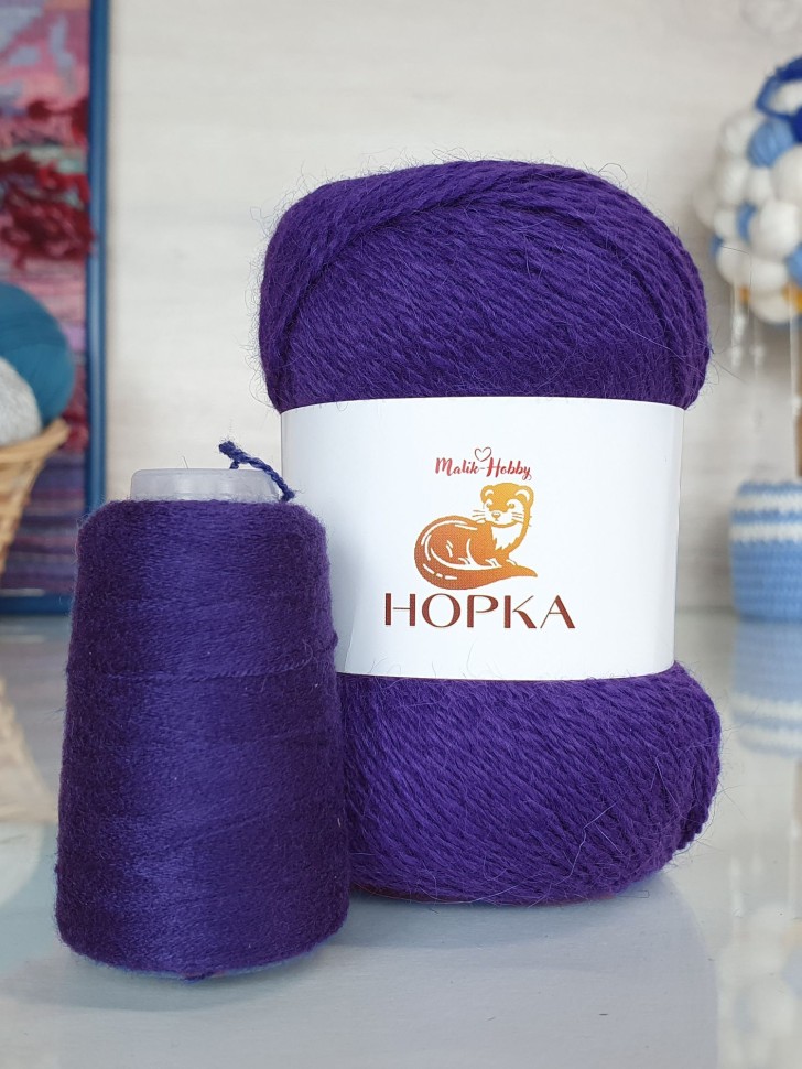 Норка M&H - 018 (фиолетовый)