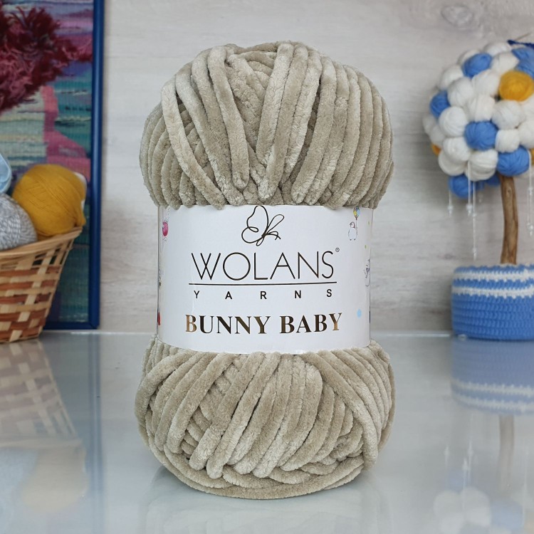 BUNNY BABY WOLANS - 45 (лён)