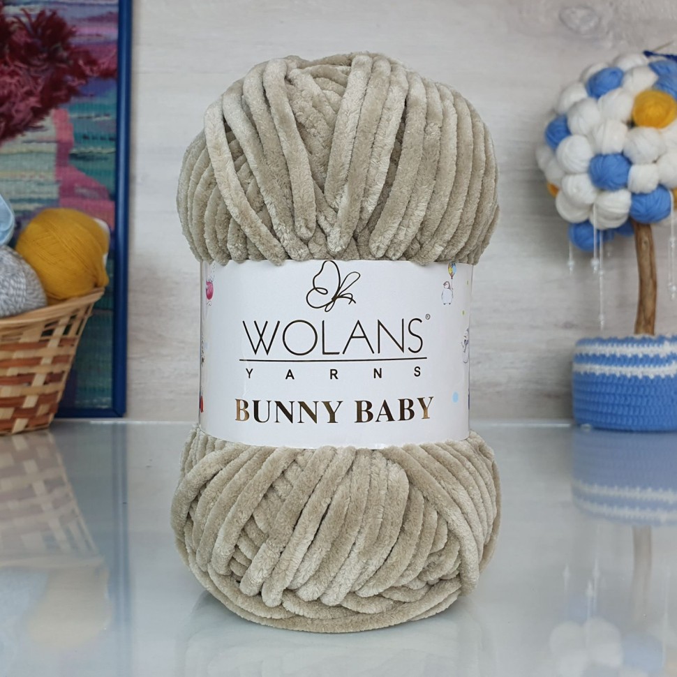 BUNNY BABY WOLANS - 45 (лён)