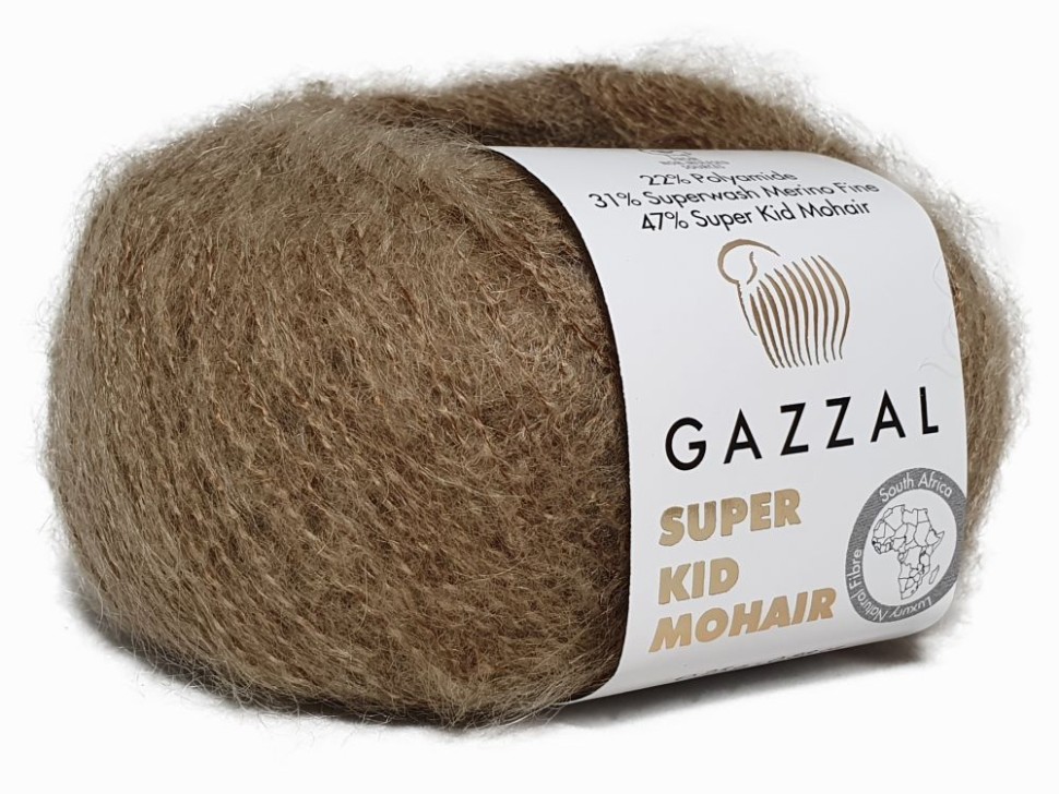 SUPER KID MOHAIR (Gazzal) - 64406 (бежевый)