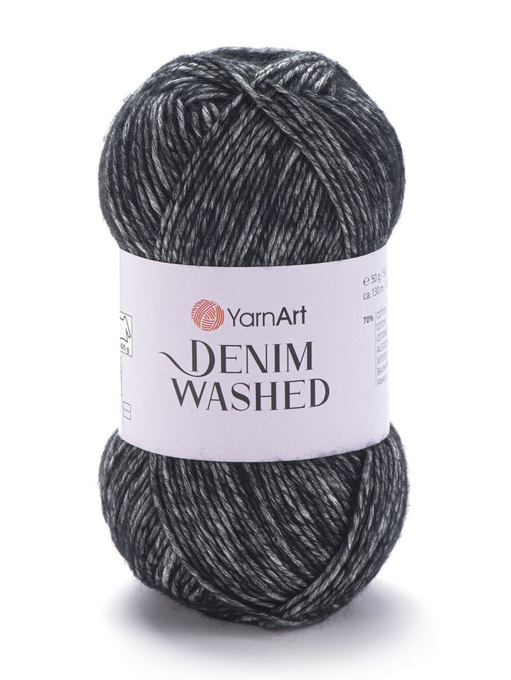 Denim Washed (YarnArt) - 923 (тем.серый)