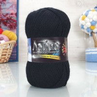 Лайка 90 гр, Колор-сити - 2622 (черный)