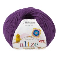 COTTON GOLD HOBBY NEW (ALIZE) - 122 (тем.фиолетовый)