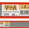 Спицы Visantia 5-ти компл. VT5 металл со спец.покрытием  20 см   5.0 мм.