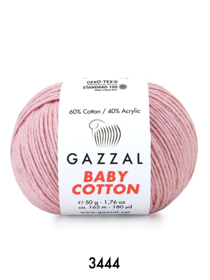 BABY COTTON (Gazzal) - 3444 (пудра)