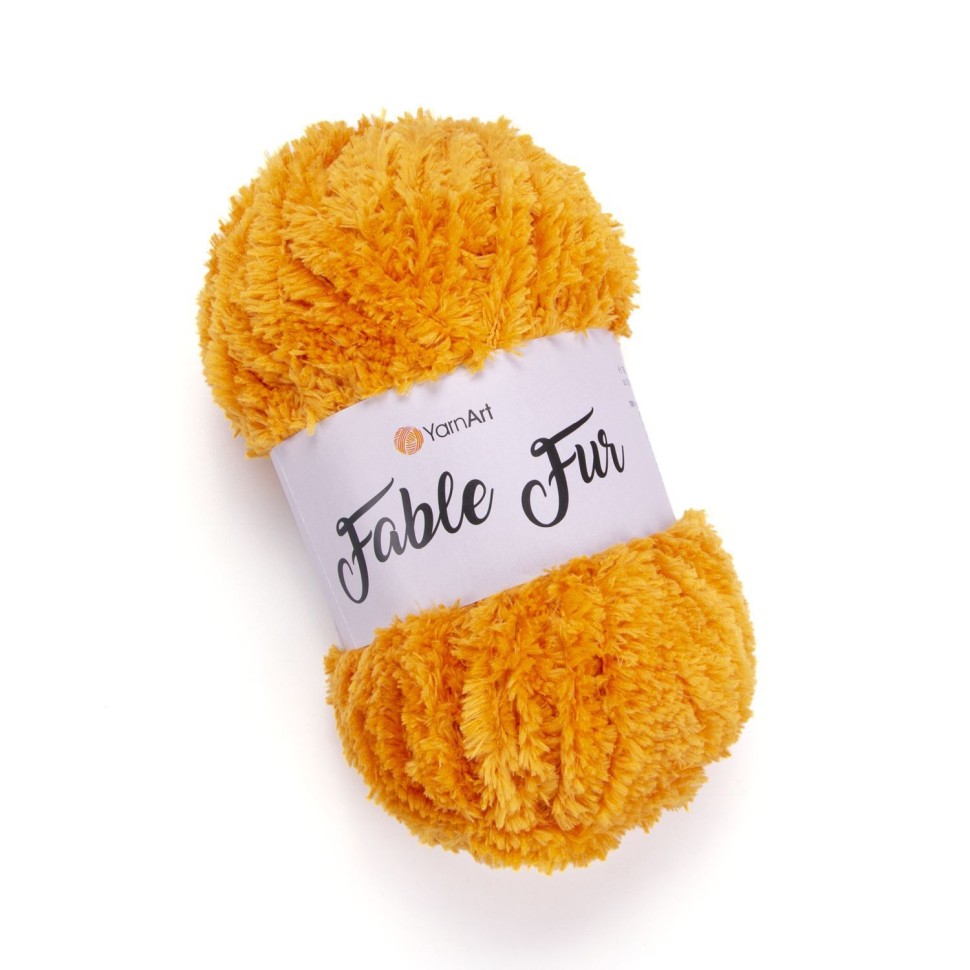 Fable Fur, YarnArt - 985 (желток)