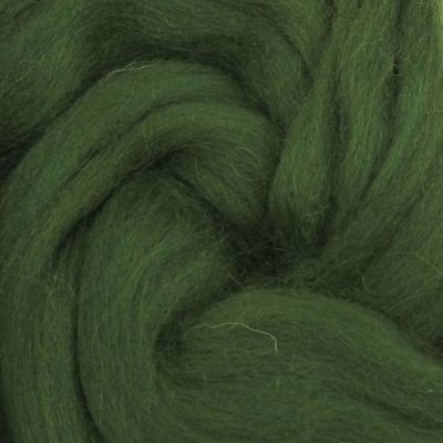 полутонкая шерсть (для валяния) 1383  морские водоросли