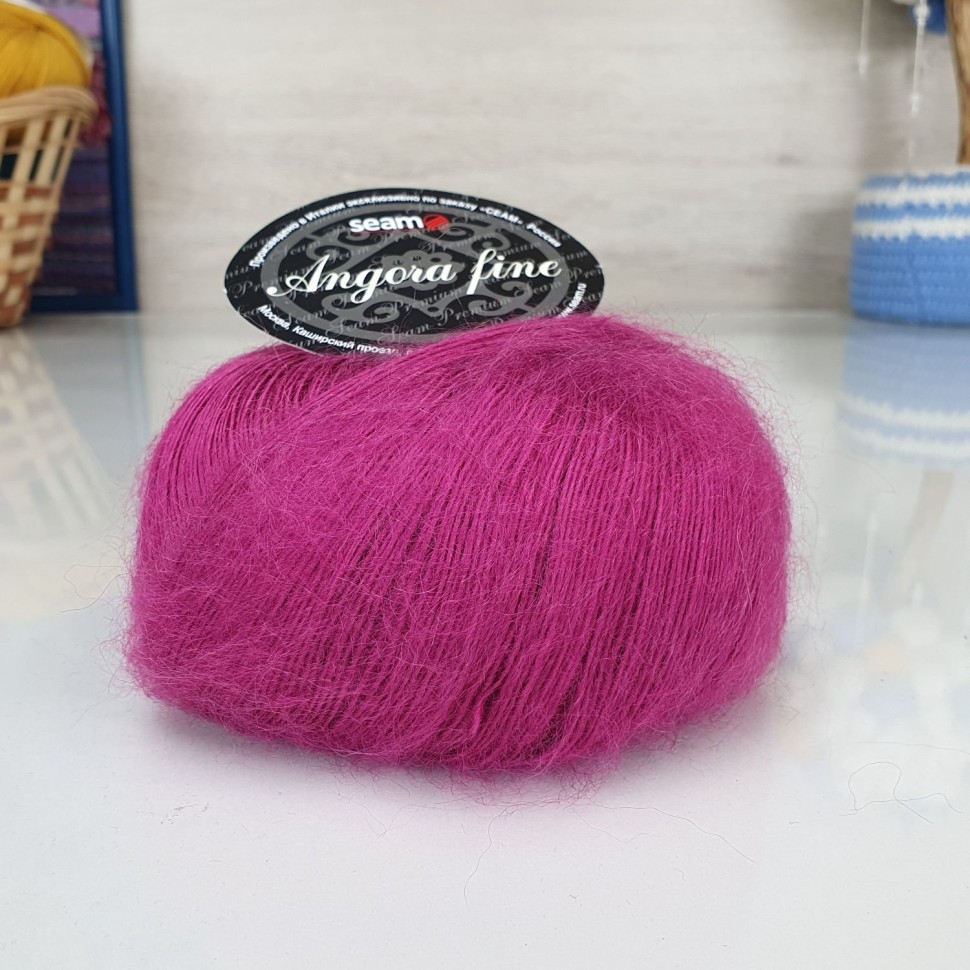Ангора фине (Сеам) - 192410 (фуксия)