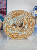 Ангорка меланж Рассказовская - 47_2 (св.липа-оранж-бл.голуб)