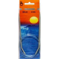 50409 Спицы круговые 4,00 мм/ 120 см, алюминий PONY