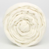 Тонкая шерсть (для валяния) - 01 (белый)
