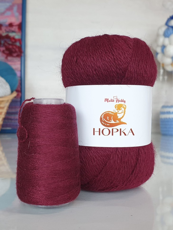 Норка M&H - 025 (винный)
