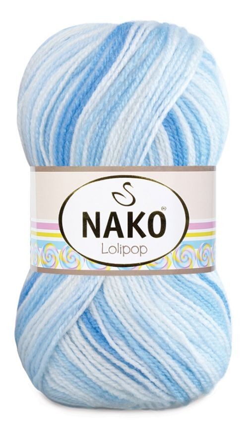 Lolipop (Nako) - 80431 (бело-голубой)