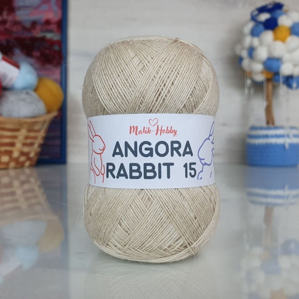 Angora Rabbit 15 - 006 (серо-бежевый)