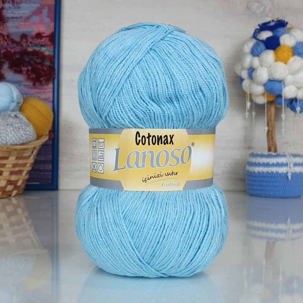 Cotonax Lanoso - 981 (светло-голубой)