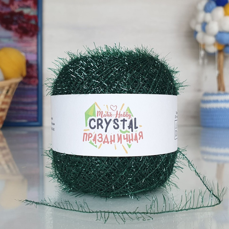 Crystal праздничная M&H - 046 (т.зеленый)
