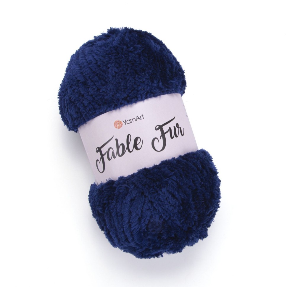 Fable Fur, YarnArt - 987 (синий)