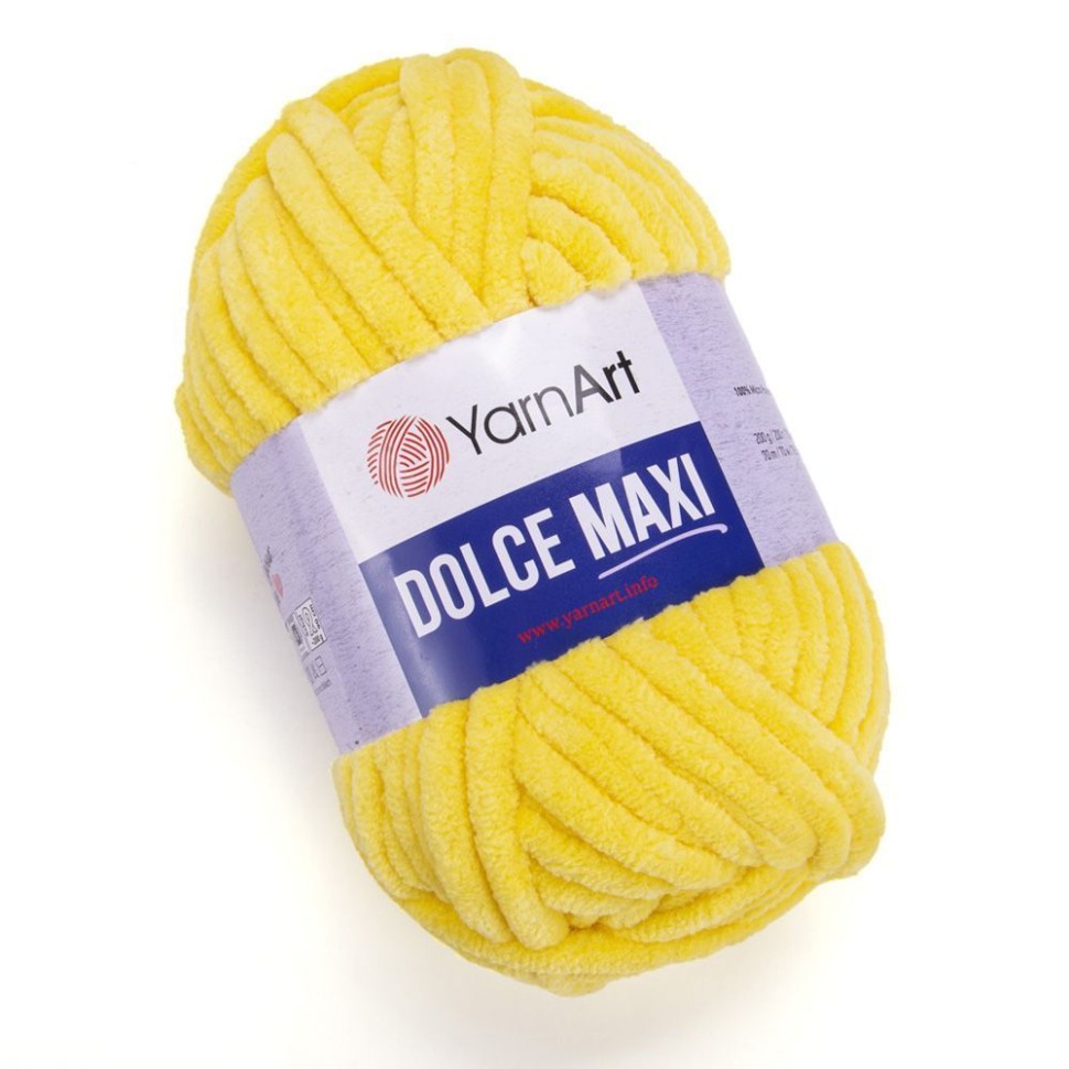Пряжа Dolce Maxi (YarnArt) - 761 (лимон)