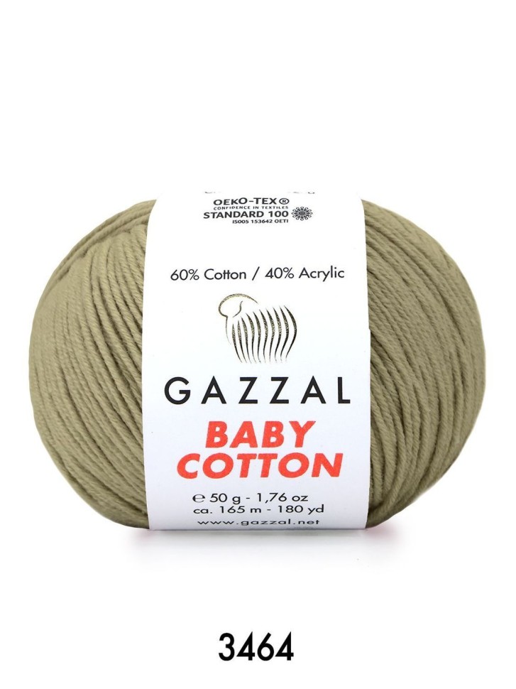 BABY COTTON (Gazzal) - 3464 (лен)
