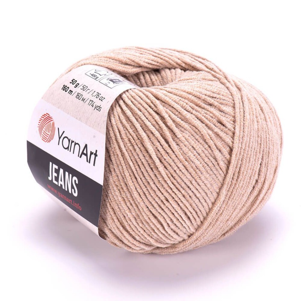 Jeans (YarnArt) - 87 (бежевый)