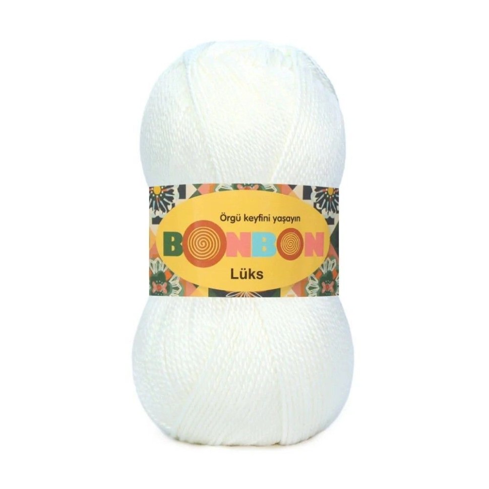 Bonbon luks Nako - 98200 (белый)