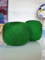 Нитки для рукоделия (вышивания) х/б ПНК - 3914 (зеленый)
