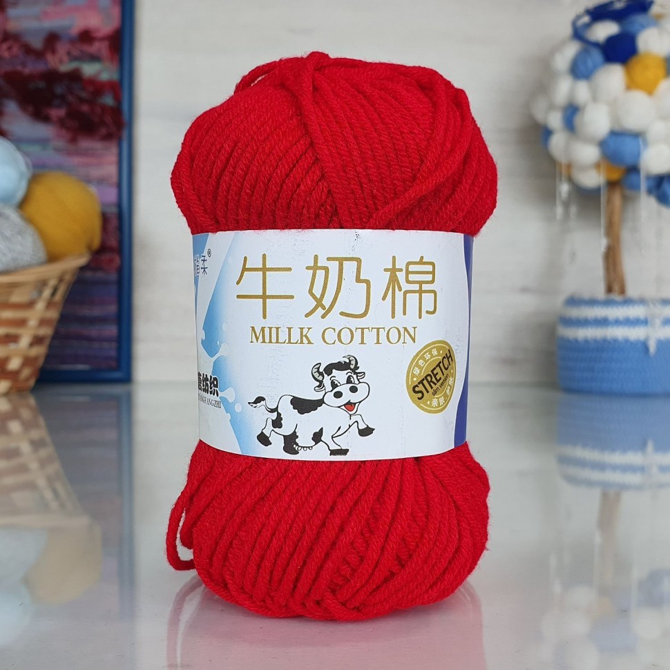 Милк коттон M&H - 038 (красный)