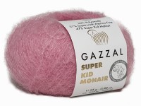 SUPER KID MOHAIR (Gazzal) - 64412 (розовый)