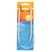 50413 Спицы круговые 6,00 мм/ 120 см, алюминий PONY