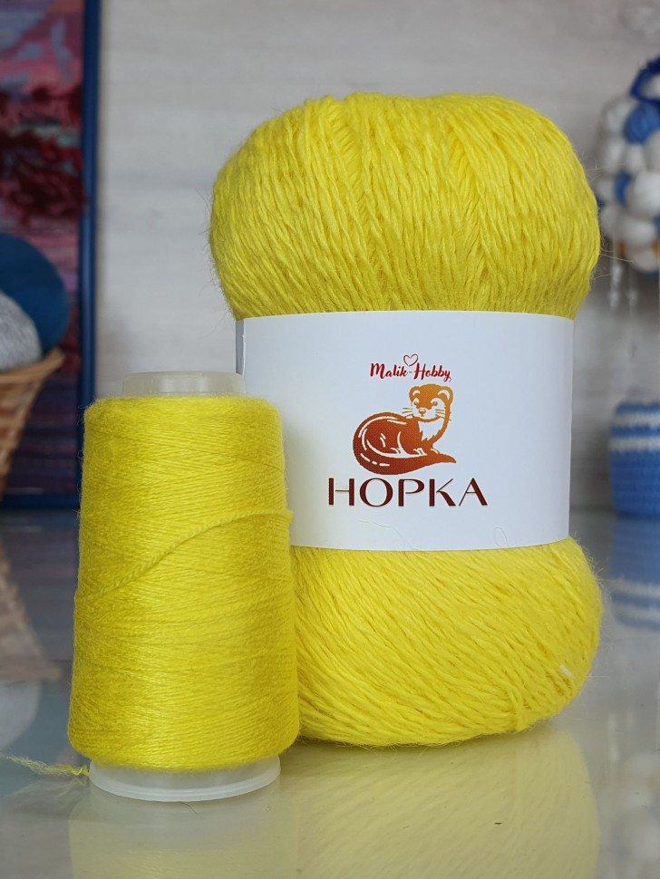 Норка M&H - 027 (лимон)