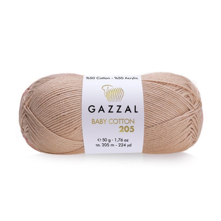 Baby Cotton 205 Gazzal - 500 (бежевый)