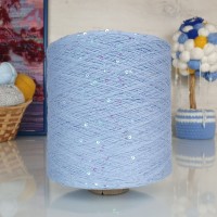 Kolibri с пайетками - 039 (св.голубой с пайетками крылья стрекозы)