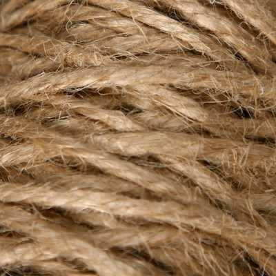 Пряжа джутовая 100% джут 50м/50гр., 3-х ниточная Пряжа джутовая 100% джут 50м/50гр., 3-х ниточная