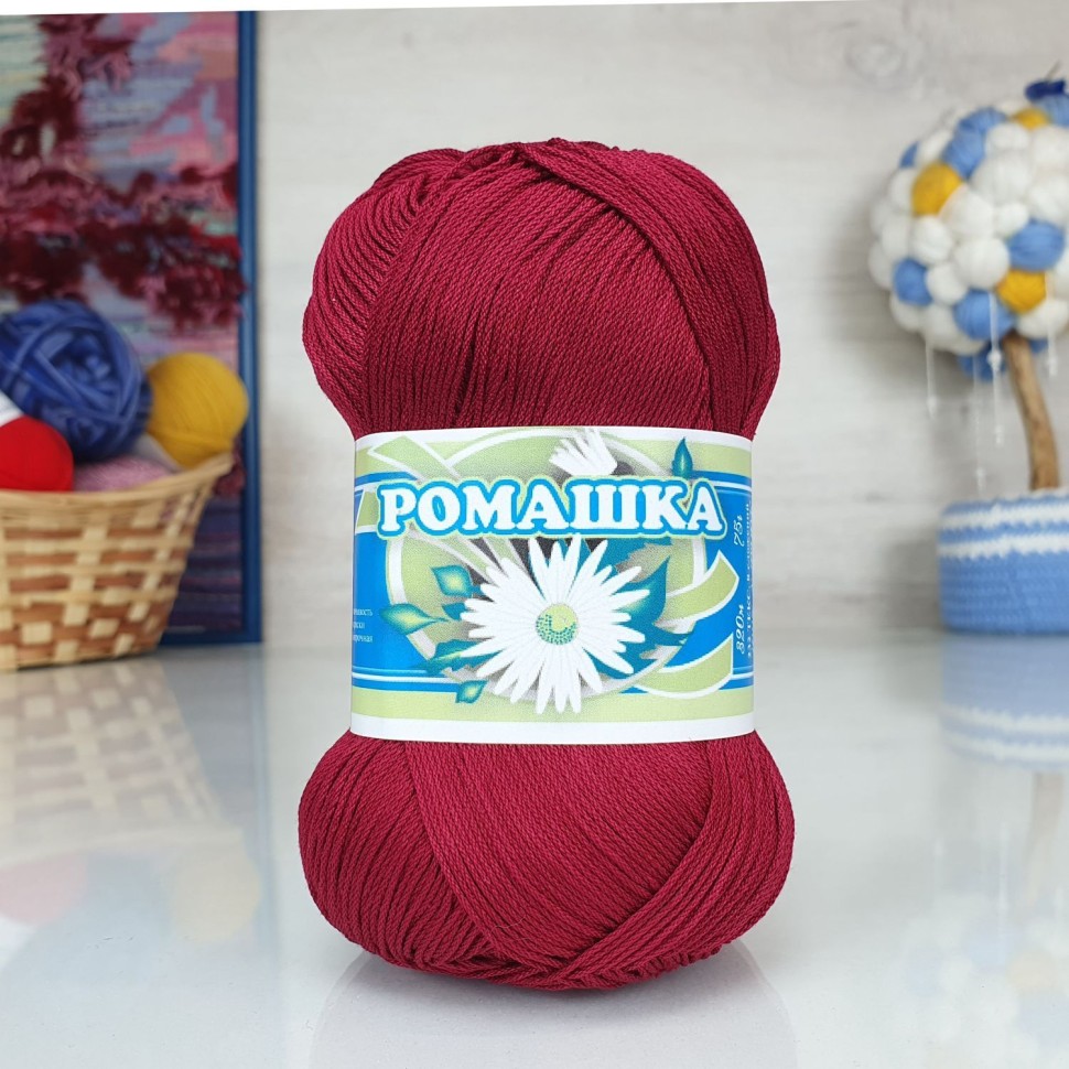 Ромашка (ПНК) - 1204 (ягодный)