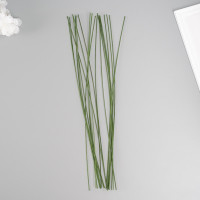 Проволока для творчества d 1,20 мм, длина 36 см, уп. 20 шт, цв. зелёный (2 шт.)