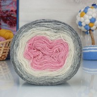 Ангорка колор - 10 - 1 (сер-бел-роз)