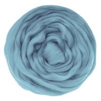 Тонкая шерсть (для валяния) - 05 (голубой)