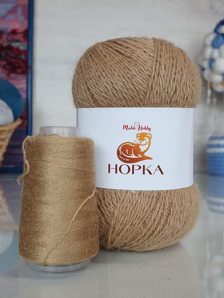 Норка M&H - 028 (бежевый)