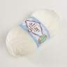 Пряжа "Cotton gold fine baby" 55% хлопок, 45% акрил 470м/100гр (62 сливочный)