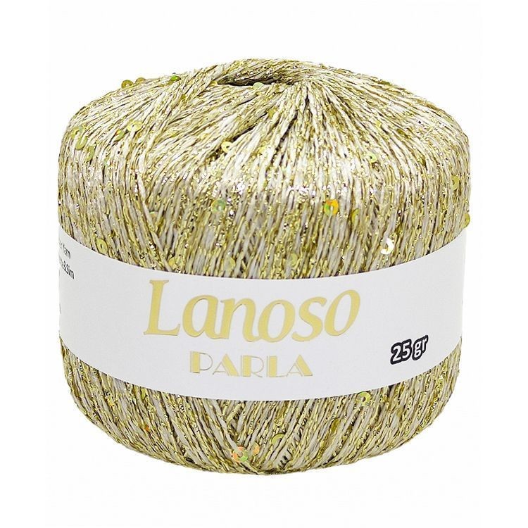 Parla Lanoso - 1351 (св.золото с золот.пайетками)