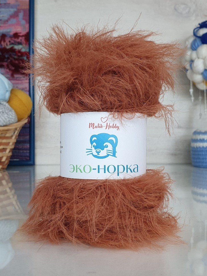 Эко-Норка M&H - 048 (коричневый)