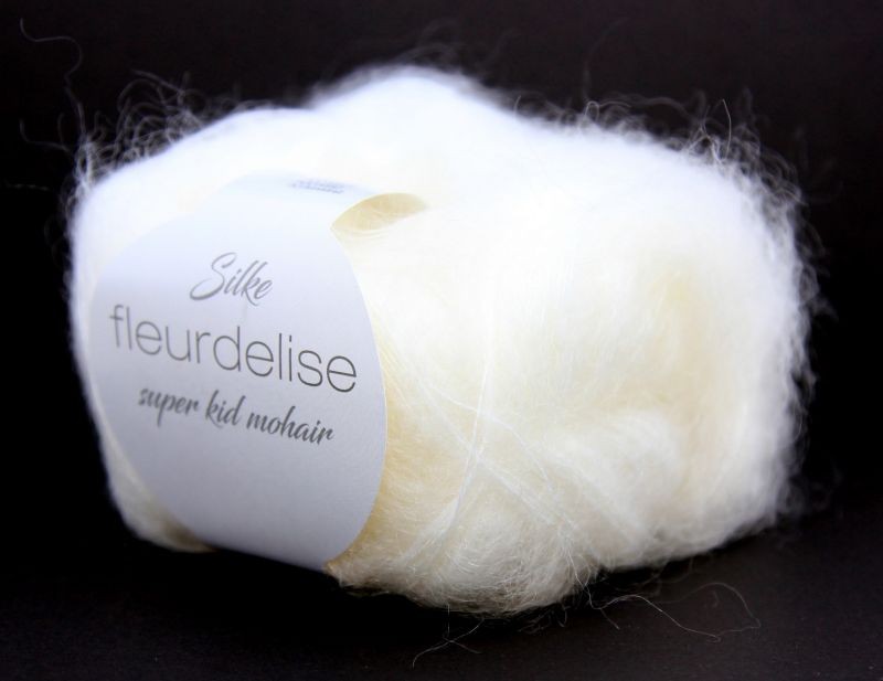 Пряжа Fleurdelise (Silke) 100  белый
