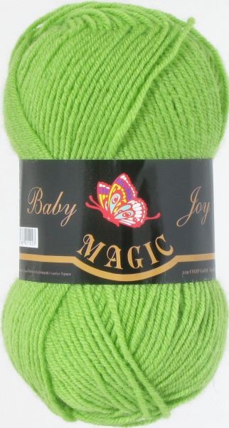 Пряжа Baby Joy  (Magic) 5705  зеленый