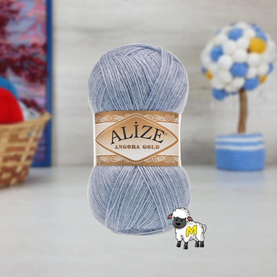 Angora Gold - 221 (светлый джинс)