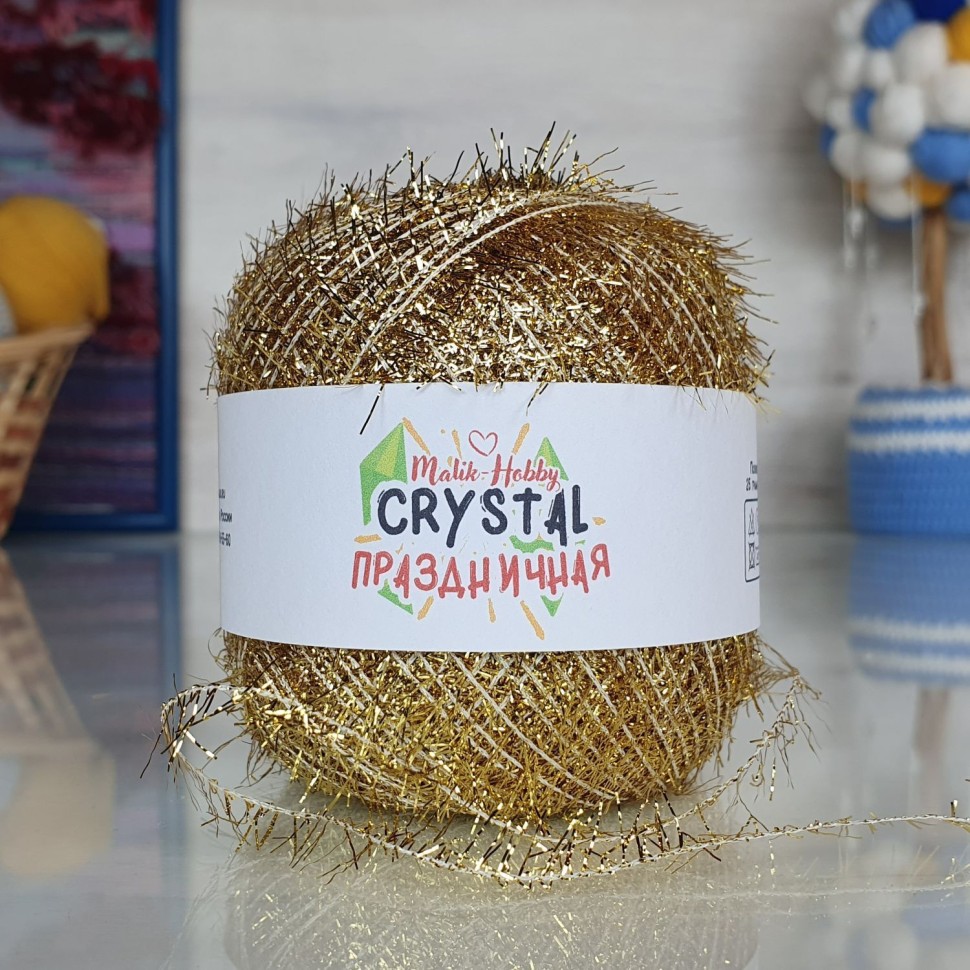Crystal праздничная M&H - 060 (золотой)
