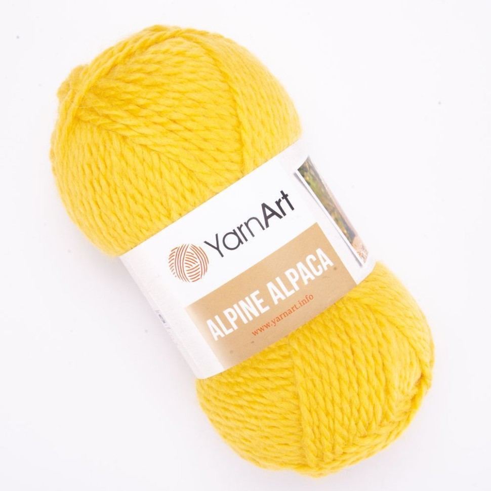 ALPINE ALPACA (YarnArt) - 448 (желтый)