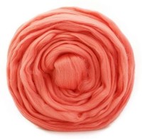 Тонкая шерсть (для валяния) - 125 (камелия)